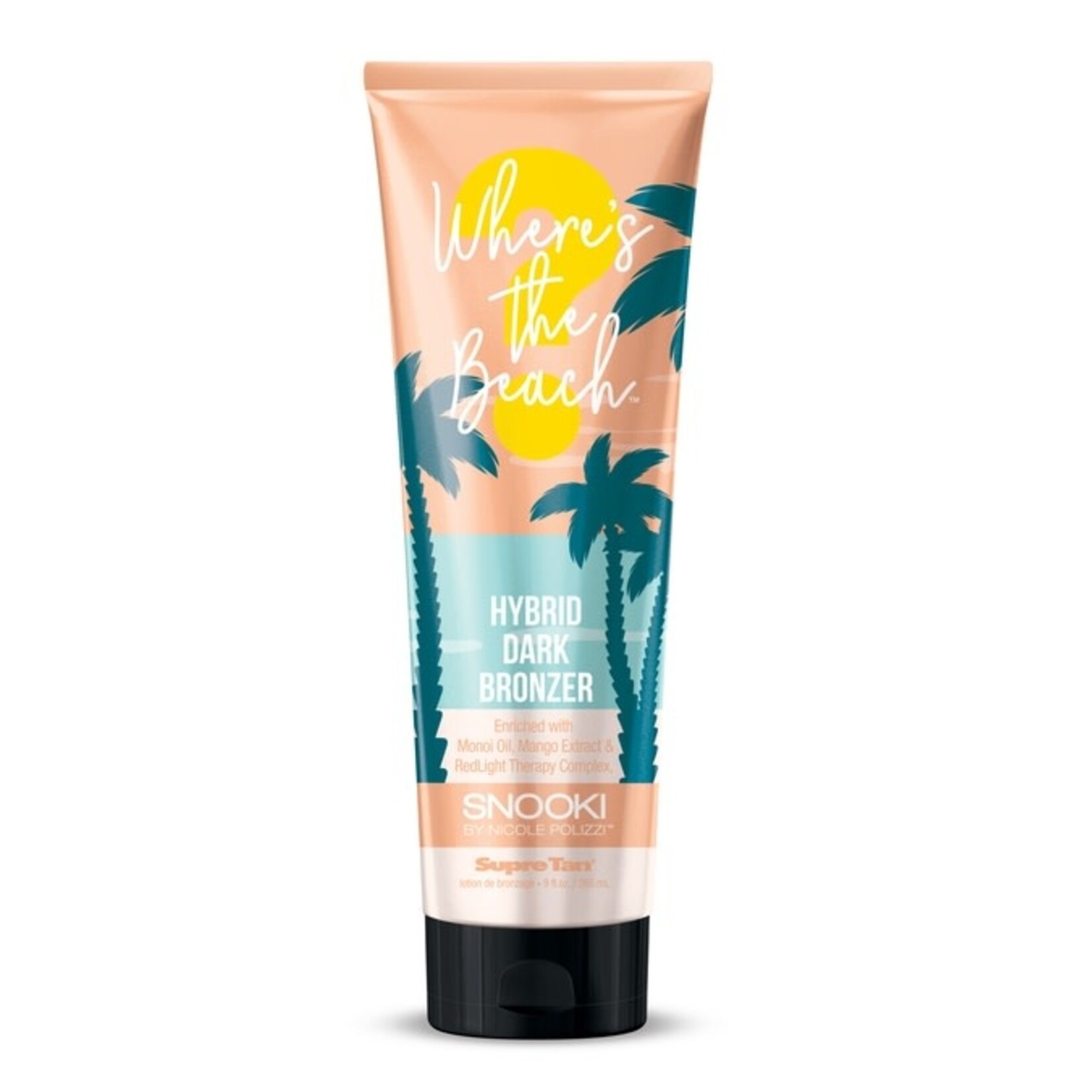 SNOOKI Snooki Where's the Beach Hybrid Dark Bronzer UV and Red Light