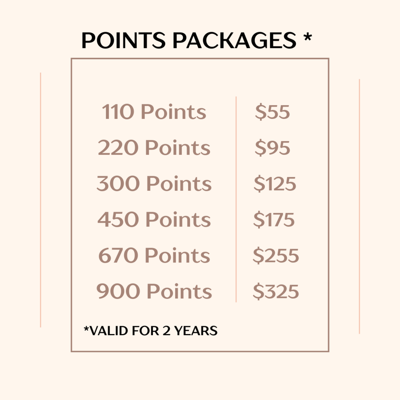 CALIFORNIA BRONZE 900 Points Bogo 50% (1800 Points)