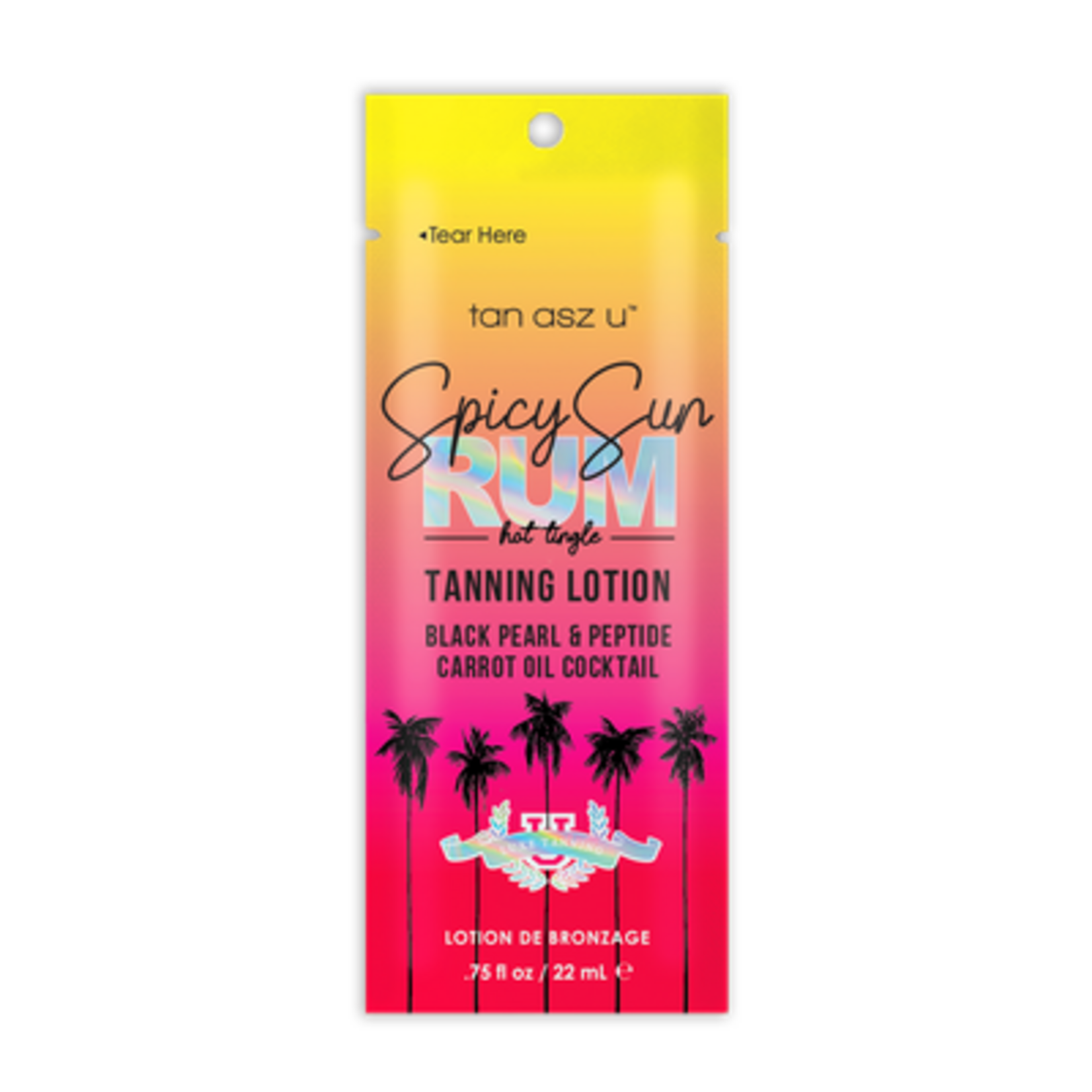 TAN INCORPORATED Spicy Sun Rum Packet