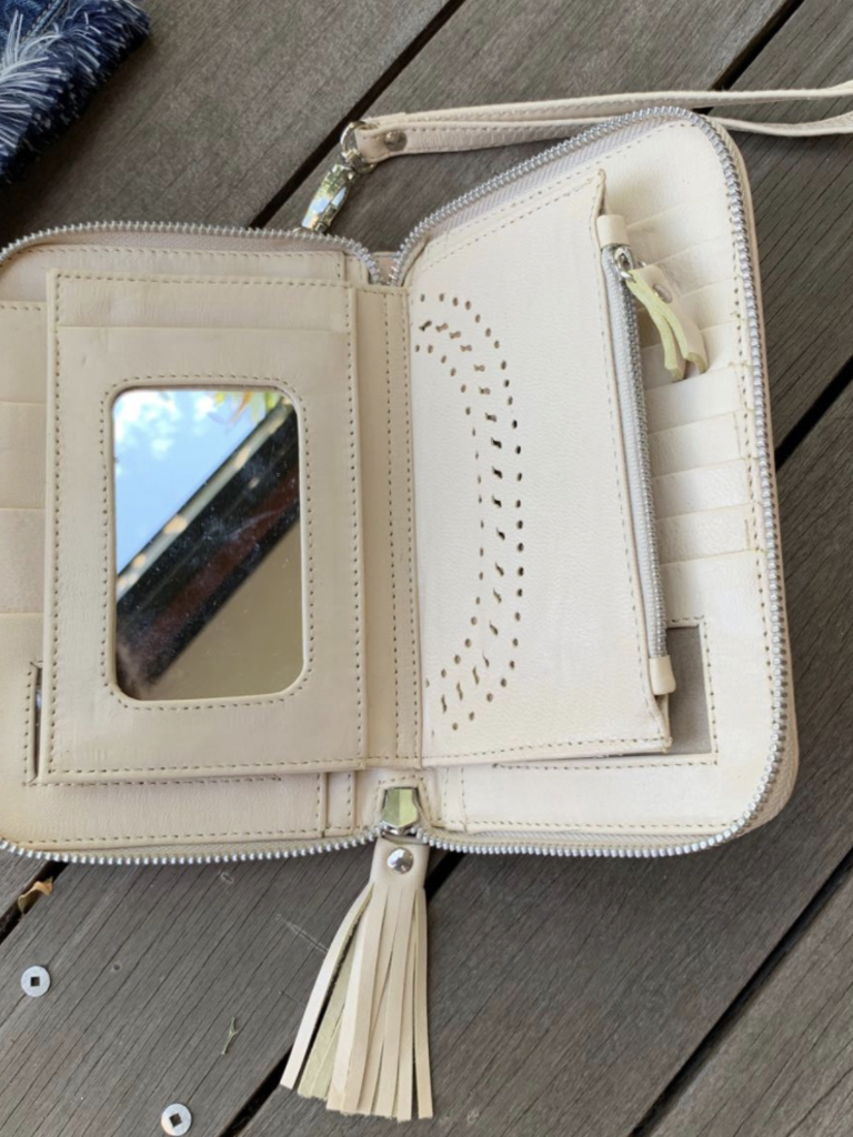 Shoe Shu BOHO MANDALA ZIP ROUND WALLET