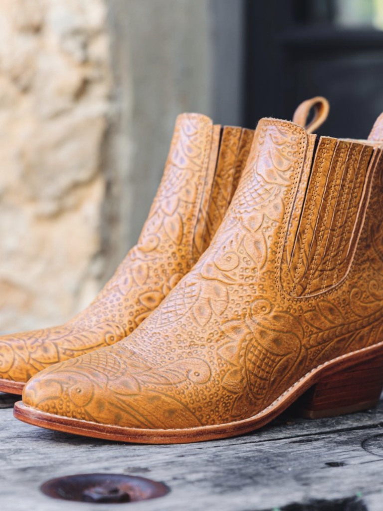 Shoe Shu BOHO BOOT DISTRESSED TAN