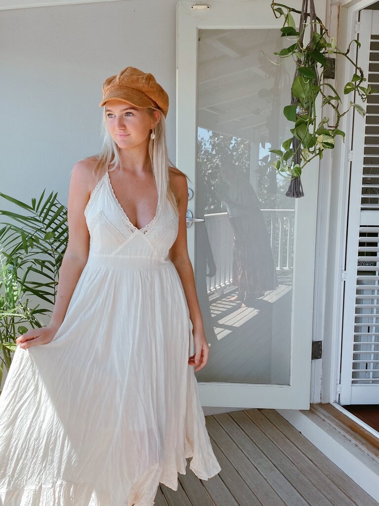 GYPSY EMBROIDERED COTTON DRESS