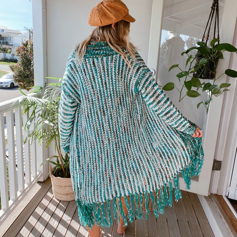 INDIANA JADE CARDIGAN