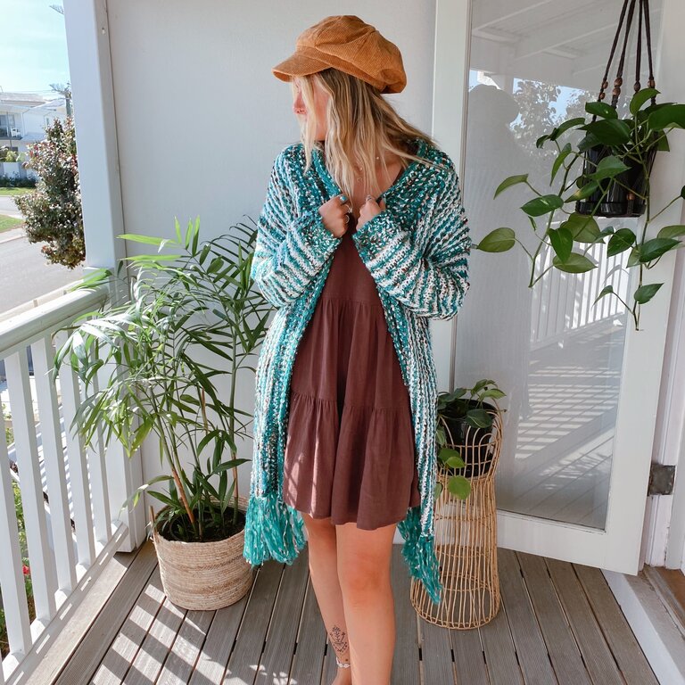 INDIANA JADE CARDIGAN