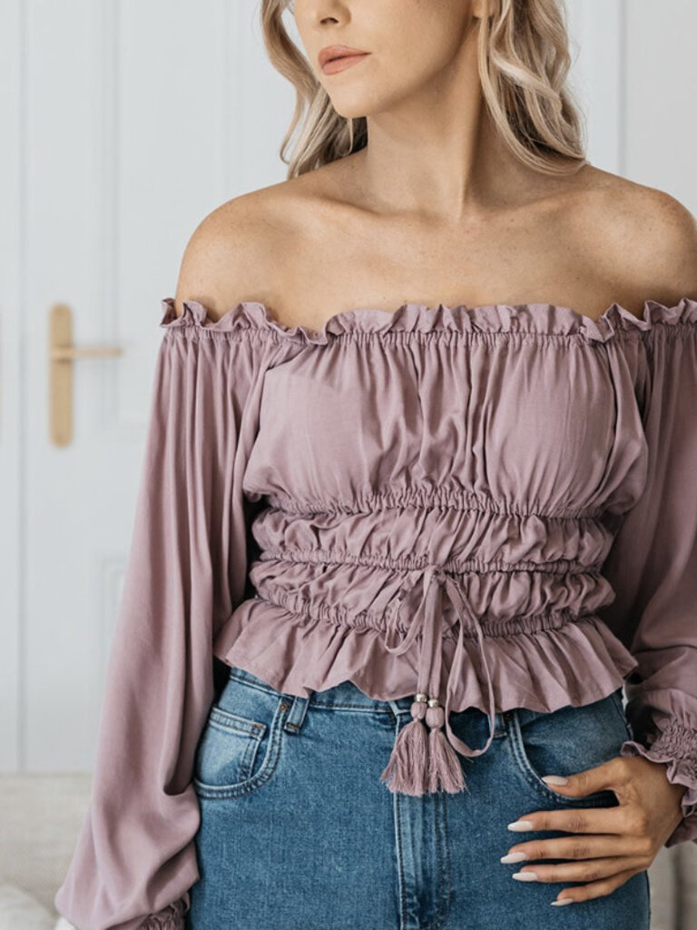 Honey & Stone Co MOLLY ELDERBERRY TOP