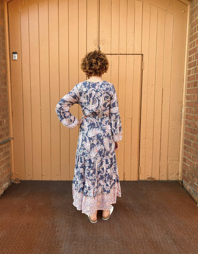 AMELIA MAXI- MOONLIGHT PRINT