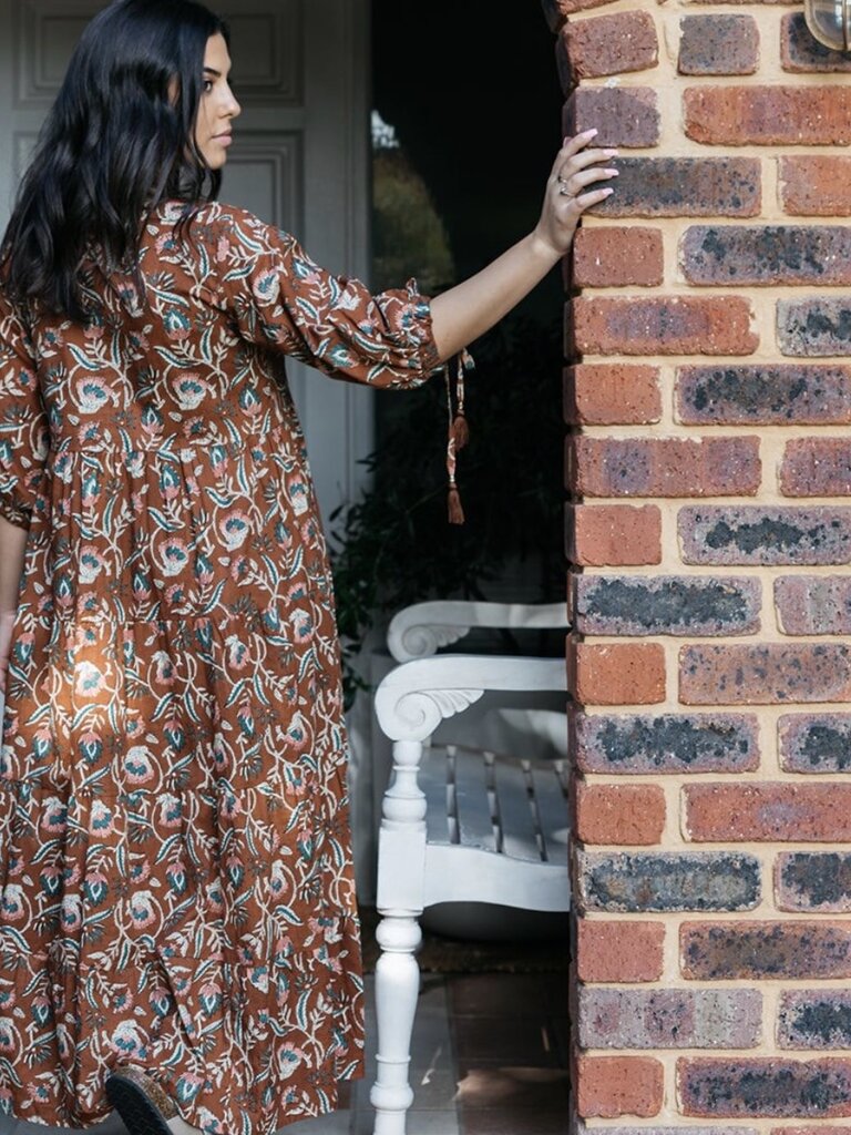 Honey & Stone Co DELILAH MAXI BROWN SUGAR