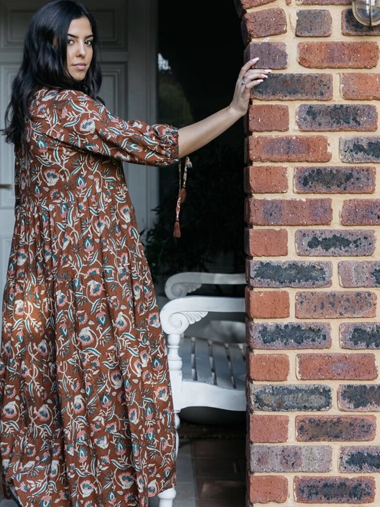 Honey & Stone Co DELILAH MAXI BROWN SUGAR