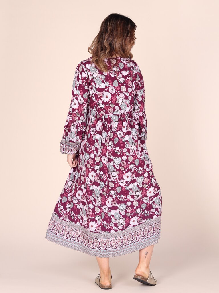 Honey & Stone Co LEXI ORIENTAL BLOOM MIDI