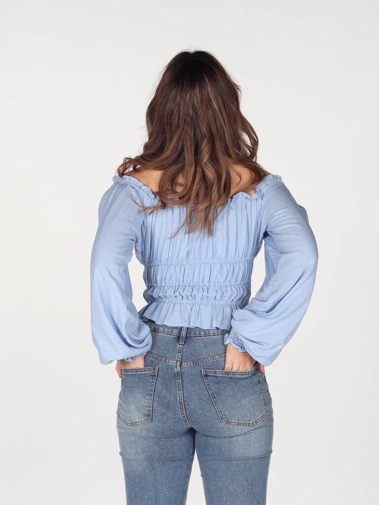 Honey & Stone Co MOLLY DREAM BLUE TOP