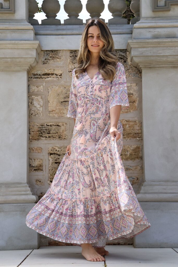 LULU VINTAGE PINK MAXI