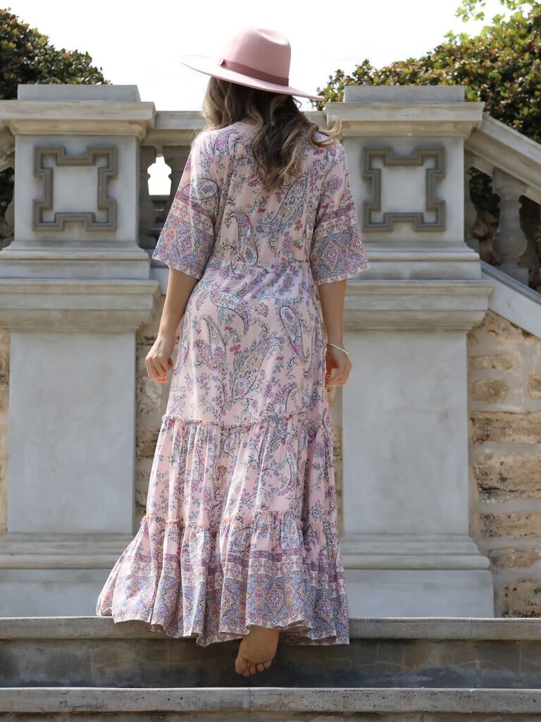 Honey & Stone Co LULU VINTAGE PINK MAXI
