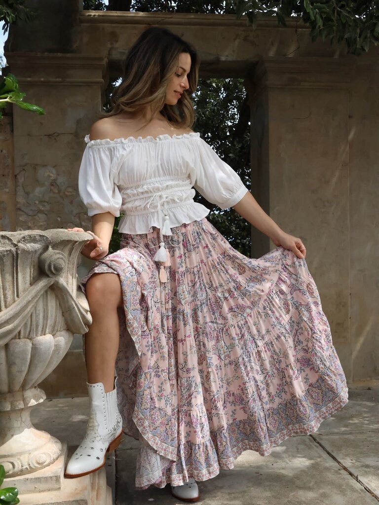 Honey & Stone Co KAYLEE WHITE TOP