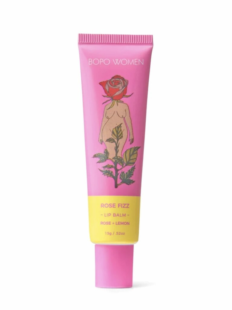 BOPO WOMEN ROSE FIZZ LIP BALM