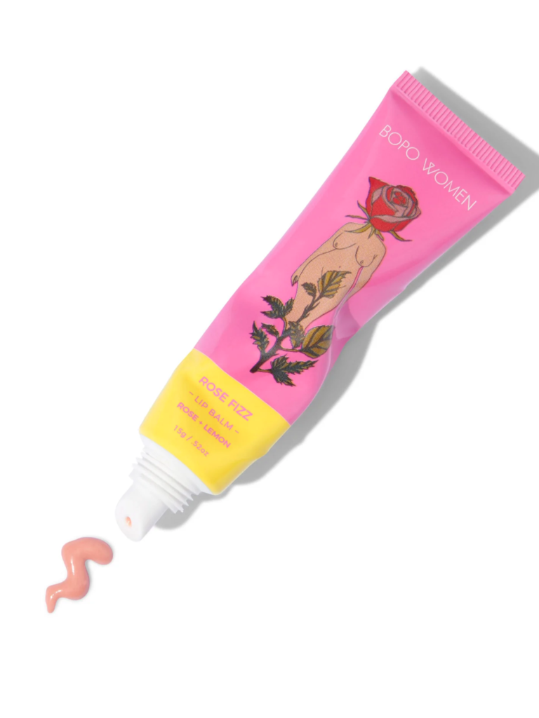 BOPO WOMEN ROSE FIZZ LIP BALM