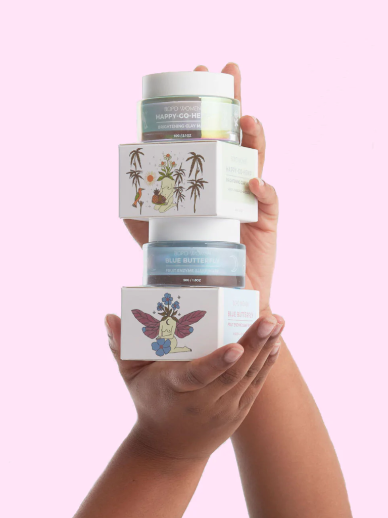 BOPO WOMEN HAPPY GO HEMP CLAY MASK