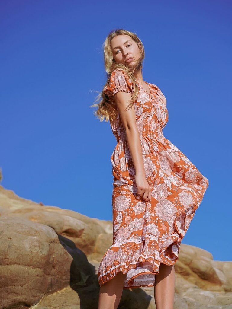 Honey & Stone Co FLORA PAPAYA MAXI