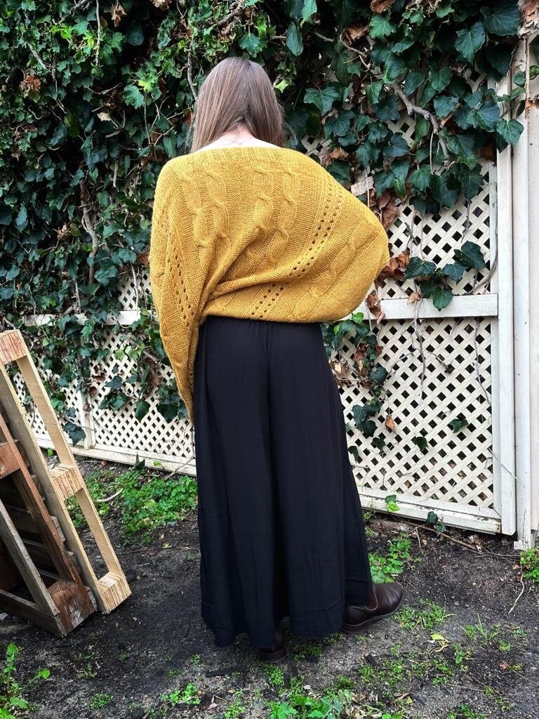 Naked Gypsy TIA WIDE LEG BLACK PANTS