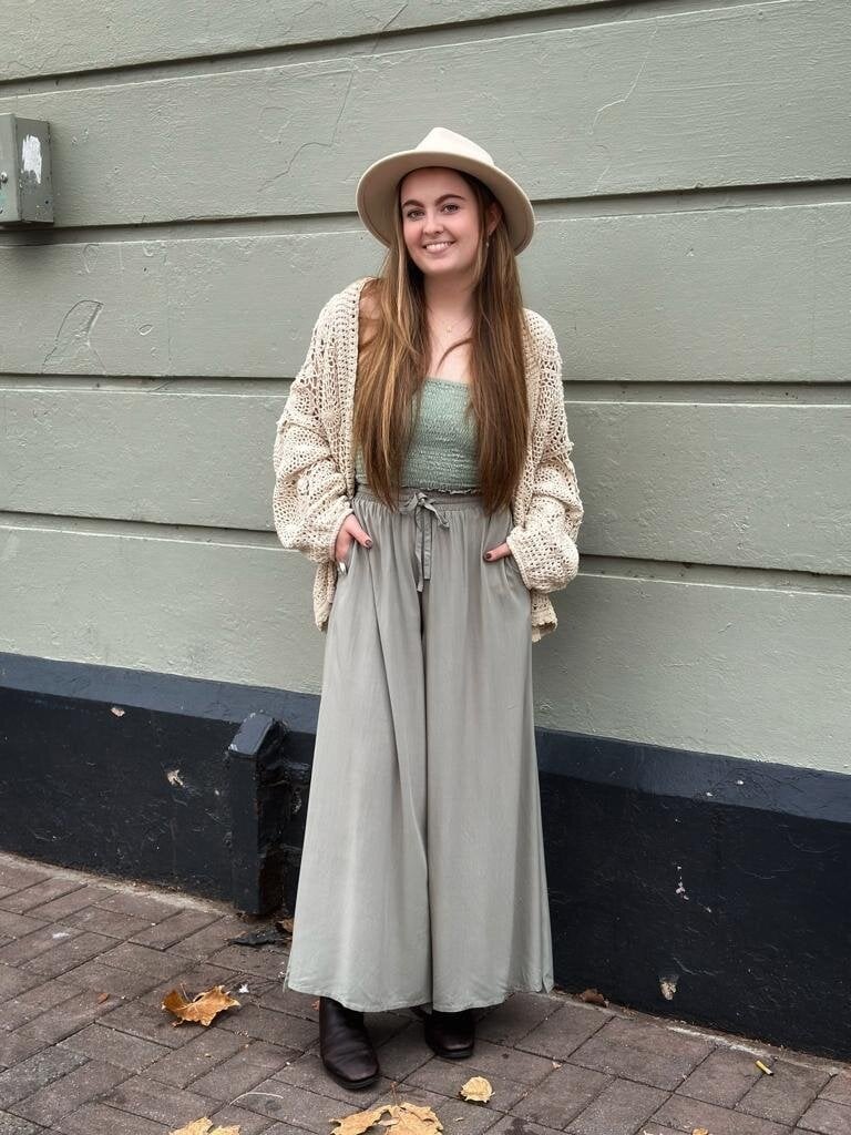 Naked Gypsy TIA WIDE LEG FOG PANTS