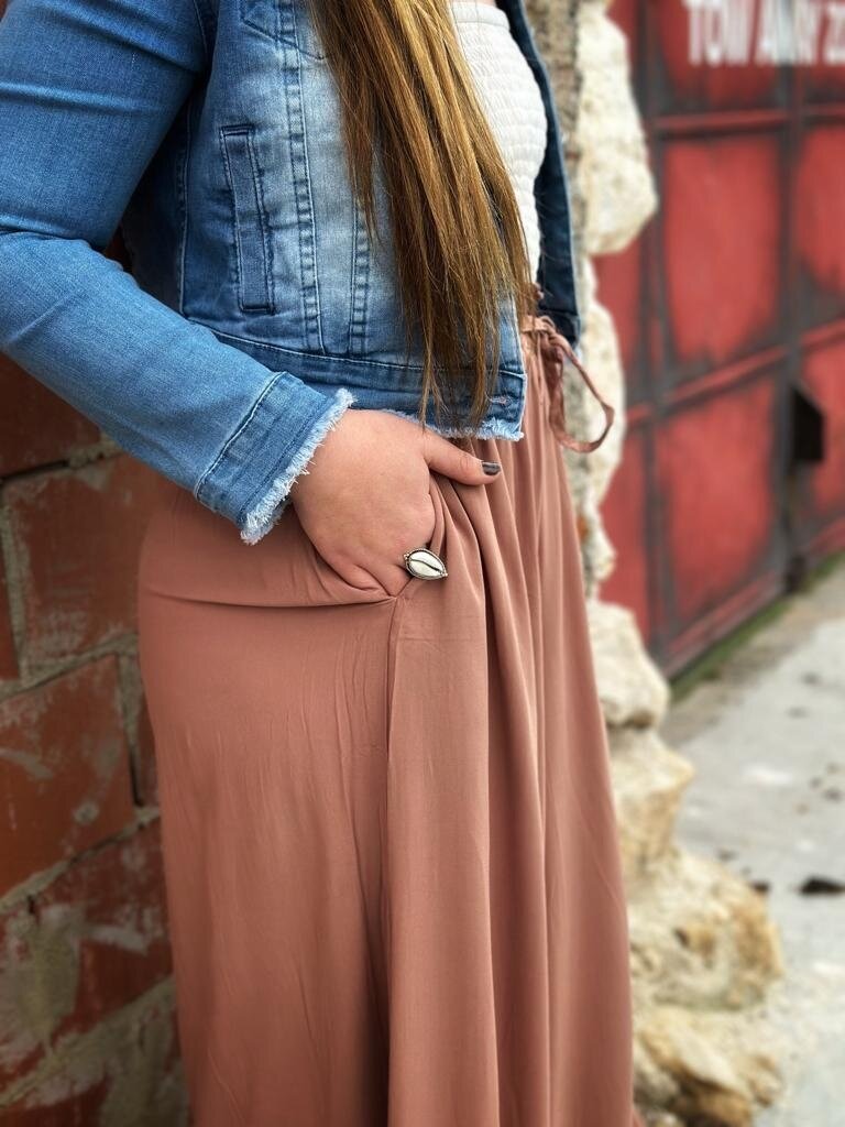 Naked Gypsy TIA WIDE LEG MILO PANTS