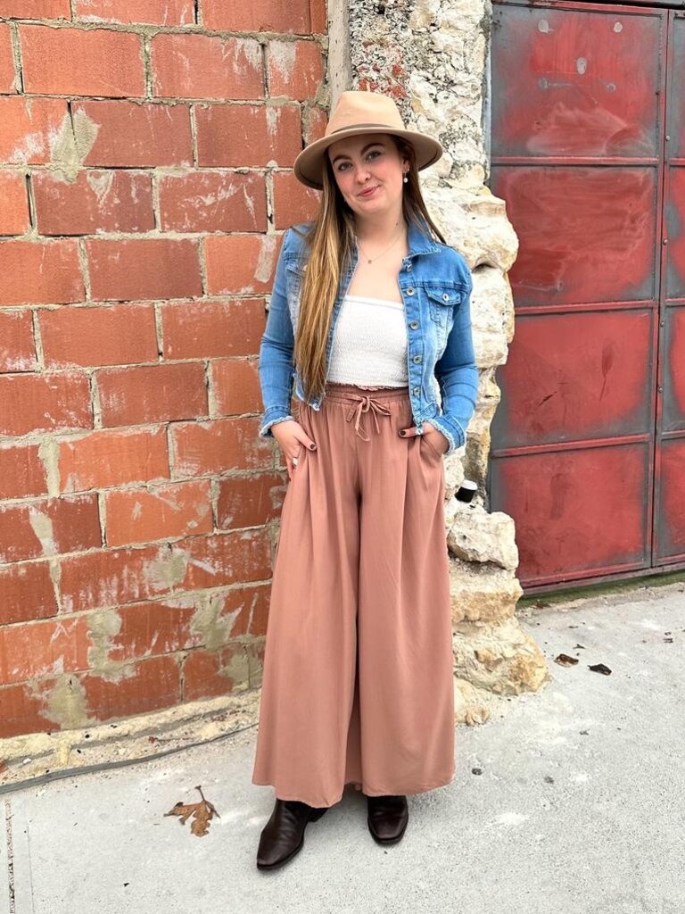 Naked Gypsy TIA WIDE LEG MILO PANTS
