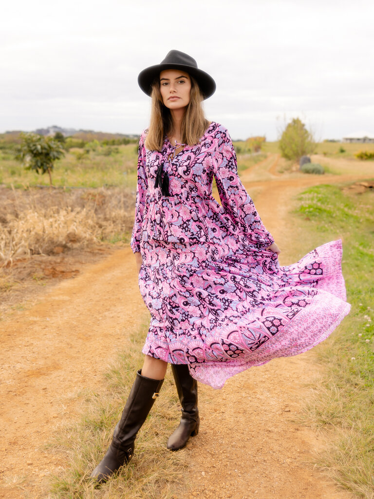 Honey & Stone Co ARABELLA LAVENDER HAZE MAXI