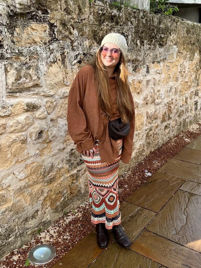 Naked Gypsy SKYE CROCHET EARTH SKIRT