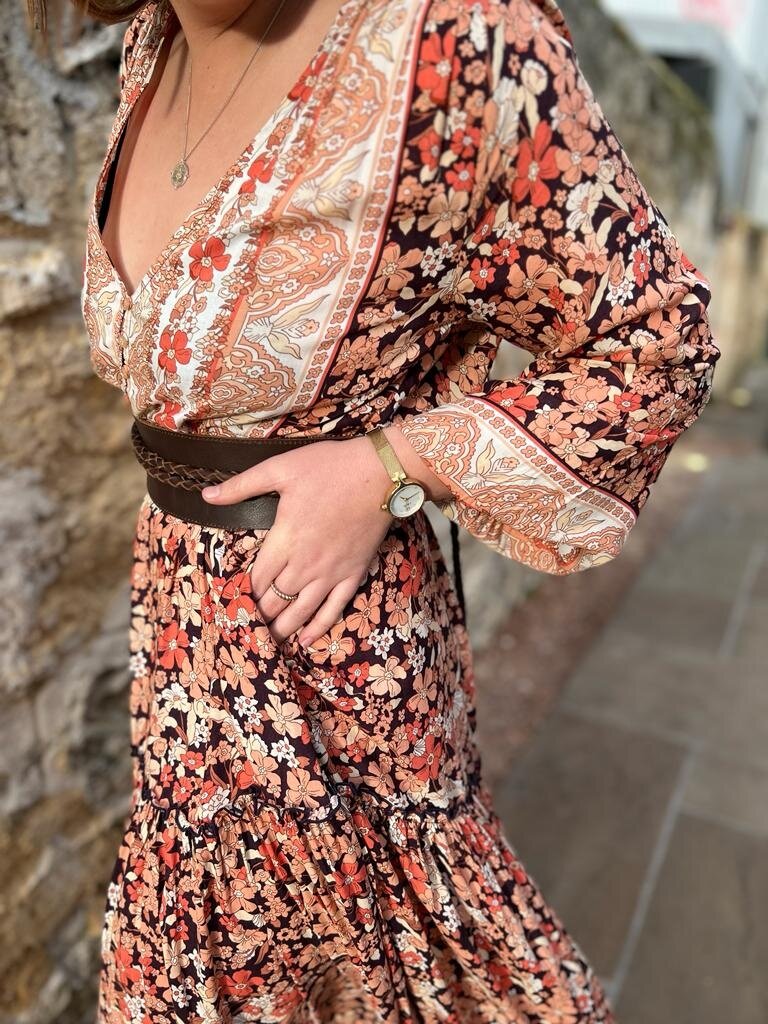 Naked Gypsy MIMI EARTH FLOWER MAXI