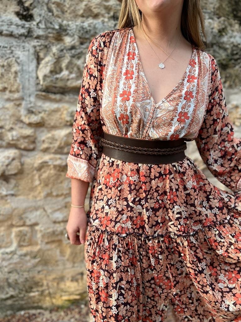 Naked Gypsy MIMI EARTH FLOWER MAXI