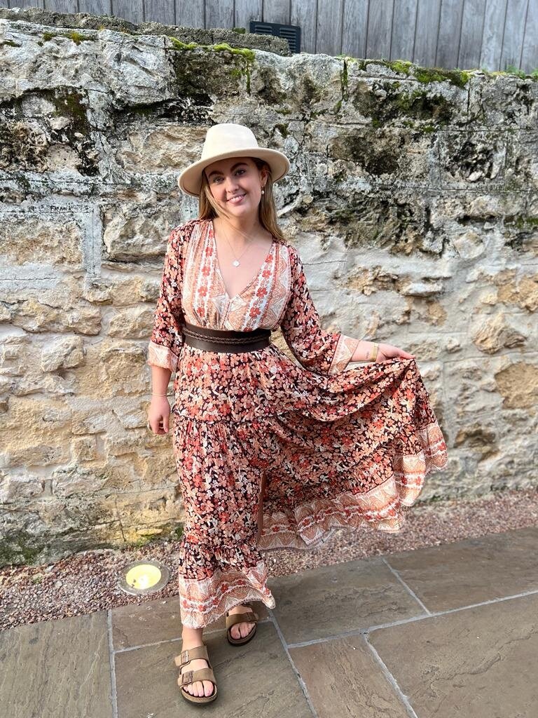 Naked Gypsy MIMI EARTH FLOWER MAXI
