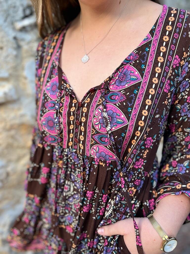 Naked Gypsy ALEX CHOCOLATE MOSAIC MINI
