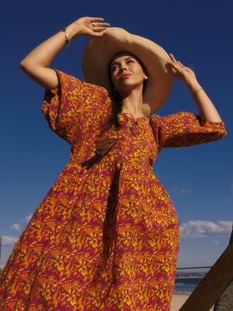 Honey & Stone Co POPPY CALIFORNIA DREAMIN' MAXI Honey & Stone Co POPPY CALIFORNIA DREAMIN' MAXI