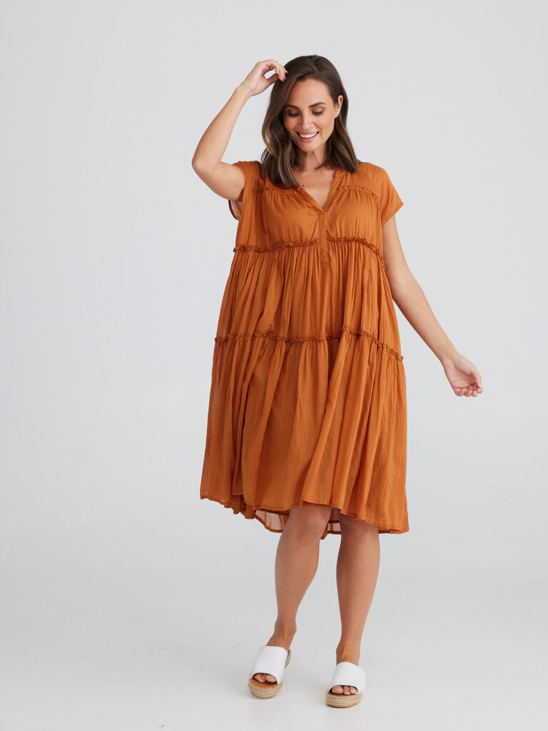 Holiday VILLAGE COPPER DRESS