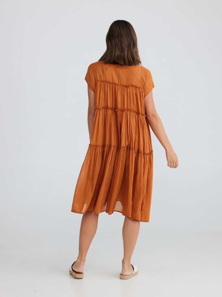 Holiday VILLAGE COPPER DRESS