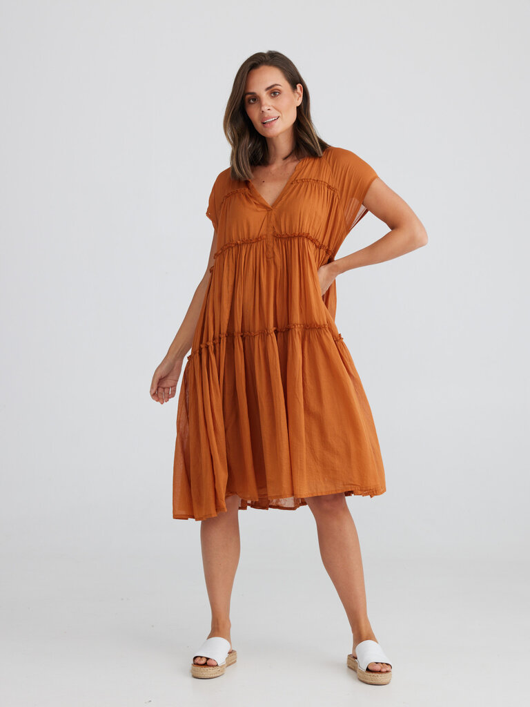 Holiday VILLAGE COPPER DRESS