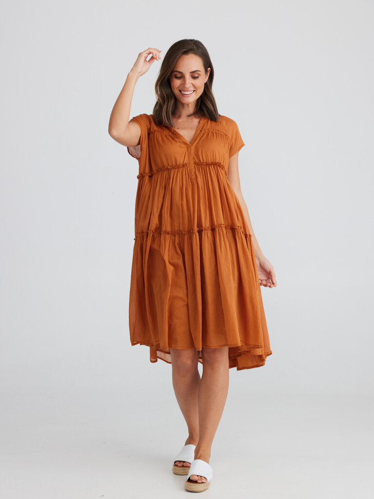 Holiday VILLAGE COPPER DRESS