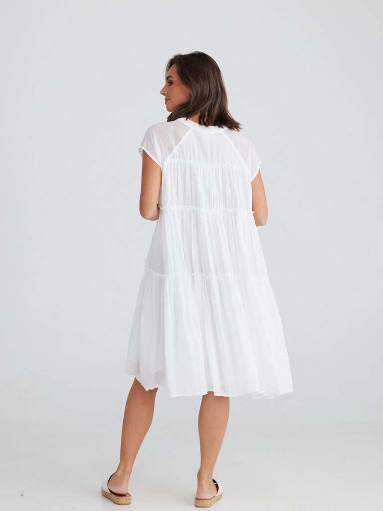 Holiday VILLAGE WHITE DRESS