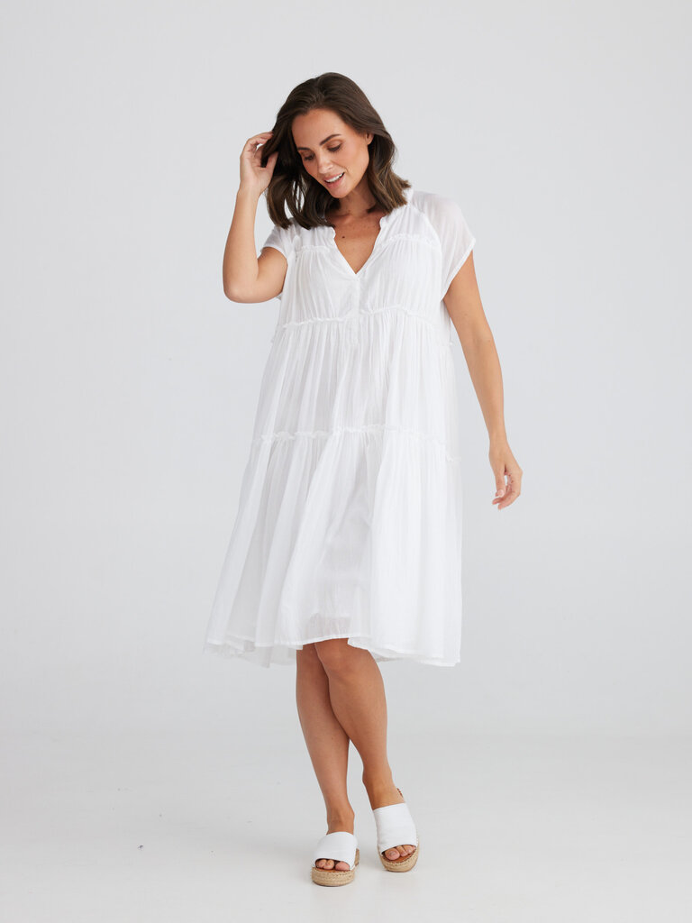 Holiday VILLAGE WHITE DRESS