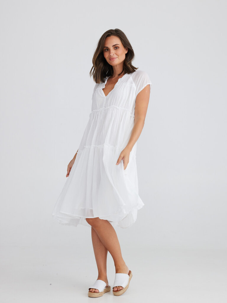 Holiday VILLAGE WHITE DRESS