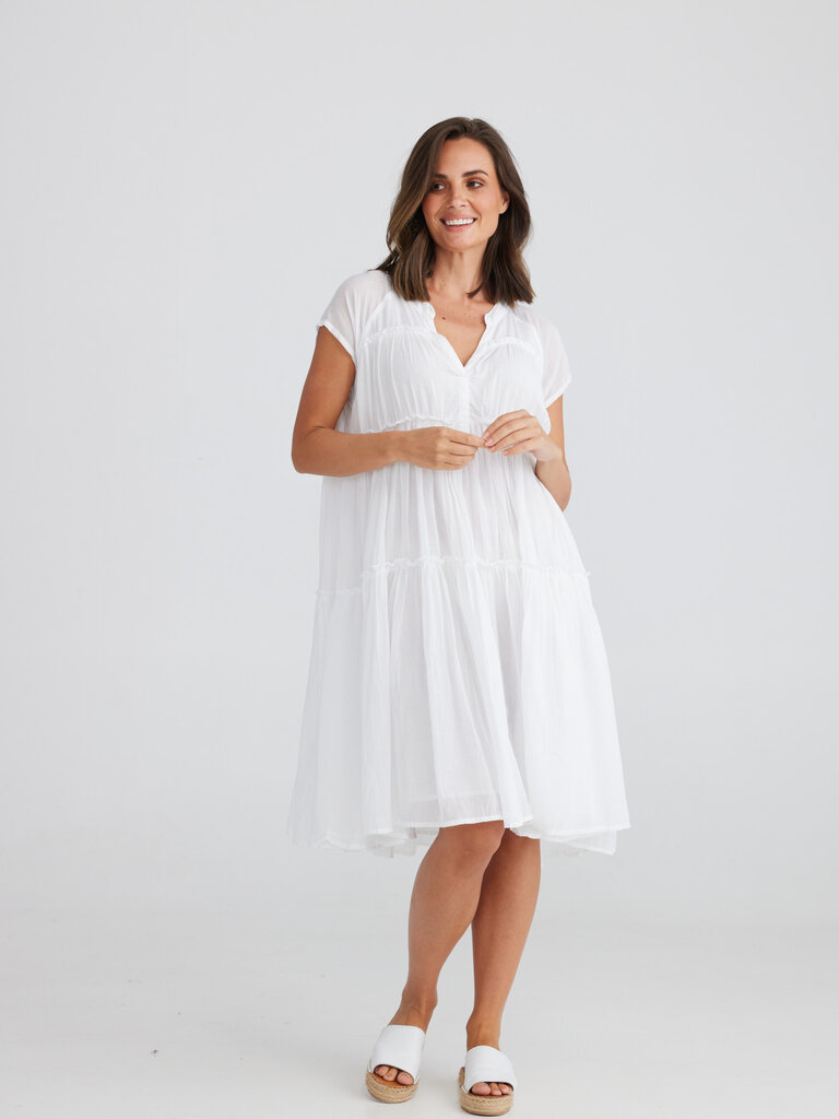 Holiday VILLAGE WHITE DRESS