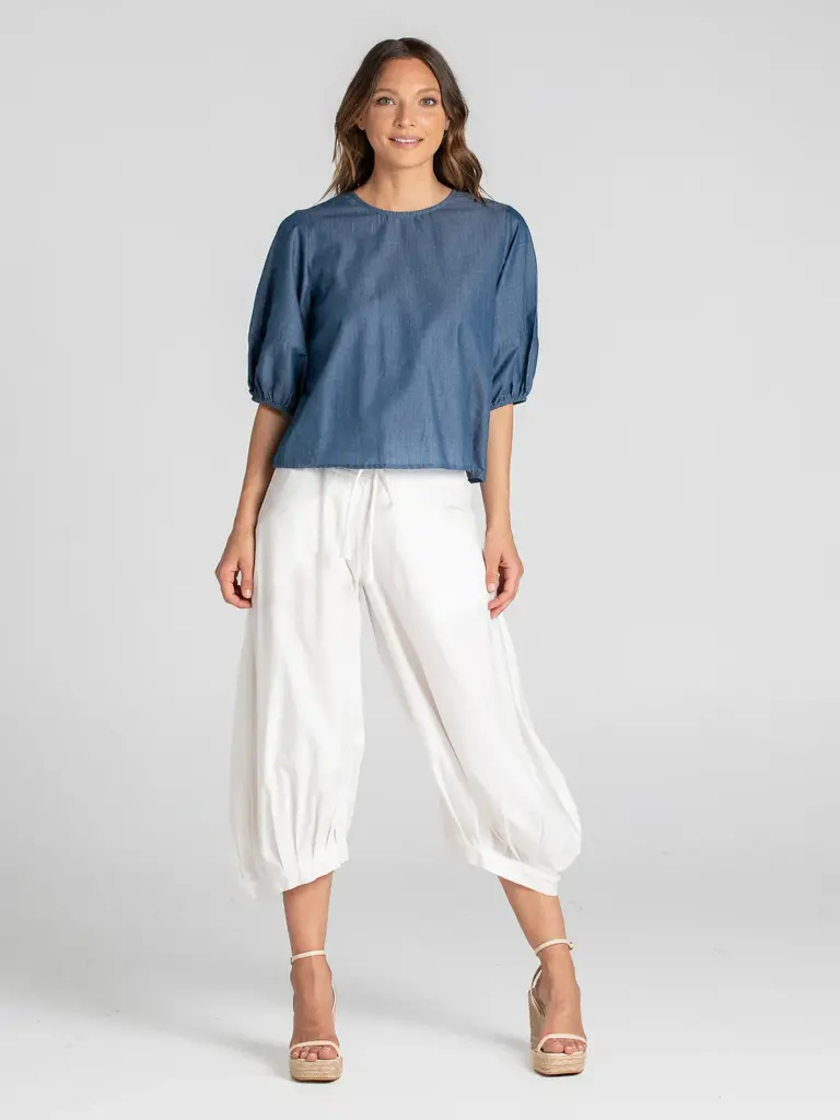 Boom Shankar GURU PANTS - WHITE
