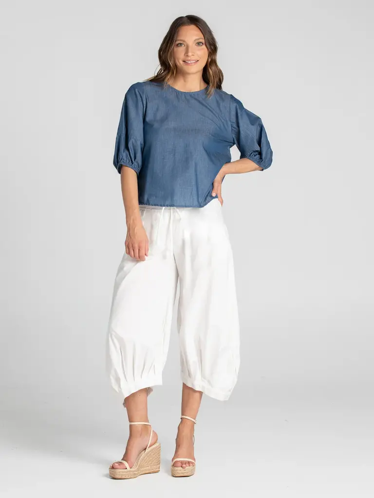 Boom Shankar GURU PANTS - WHITE