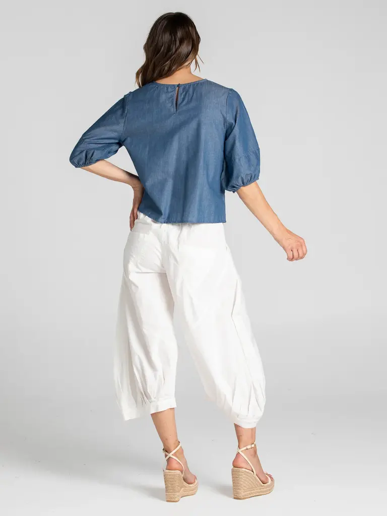 Boom Shankar GURU PANTS - WHITE