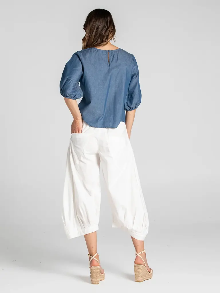 Boom Shankar GURU PANTS - WHITE