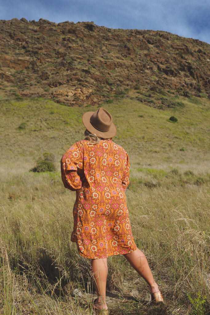 BILLIE ABBEY ROAD MINI SHIRT DRESS