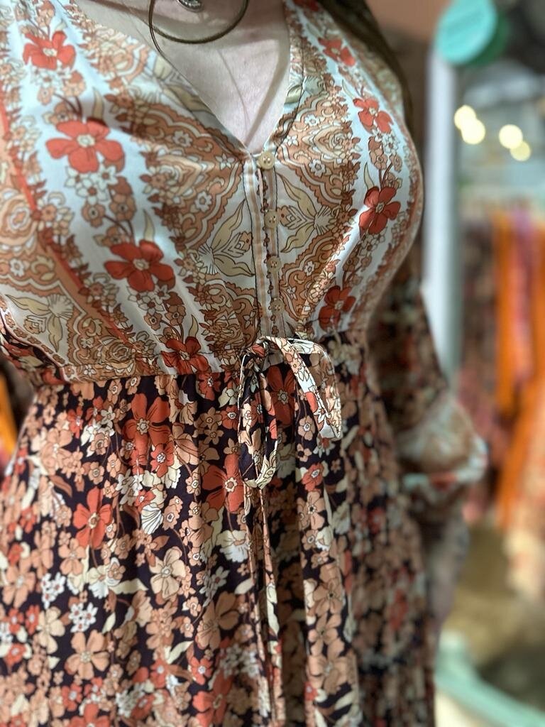 Naked Gypsy MIMI EARTH FLOWER MAXI