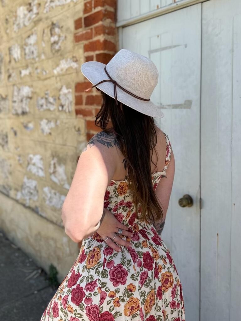 Salty Bright MAY VINTAGE ROSES TOP