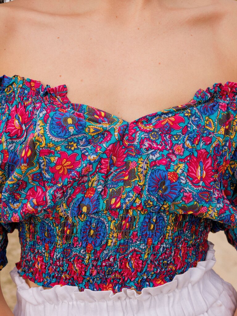 Honey & Stone Co AVA FANTASIA CROP TOP