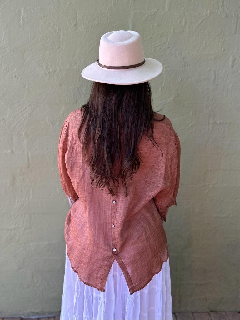 Worthier CLOVER SHIRT - CLAY