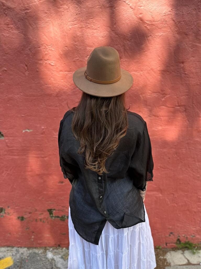Worthier CLOVER SHIRT - BLACK